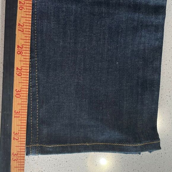 NWT Skylton Blue Moto Denim Jeans Size 34x33 RETAIL $199.99 - Picture 10 of 10